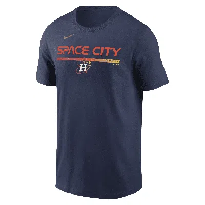 Nike Houston Astros City Connect Speed  Men's Mlb T-shirt In Blue