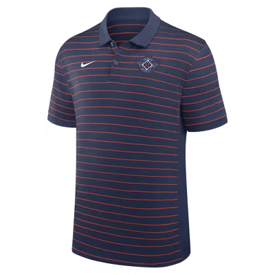 Nike Houston Astros City Connect Striped Victory  Men's Dri-fit Mlb Polo In Blue