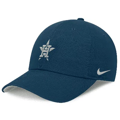 Nike Houston Astros Club  Men's Mlb Adjustable Hat In Blue