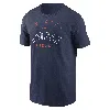Nike Houston Astros Home Team Athletic Arch  Men's Mlb T-shirt In Blue