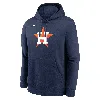 Nike Houston Astros Logo Club  Men's Mlb Pullover Hoodie In Blue