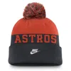 Nike Houston Astros Rewind Peak  Men's Mlb Cuffed Pom Beanie In Blue