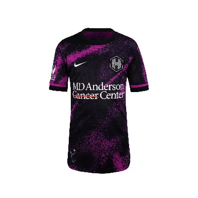 Nike Houston Dash 2025 Stadium Away Big Kids'  Dri-fit Nwsl Replica Jersey In Purple