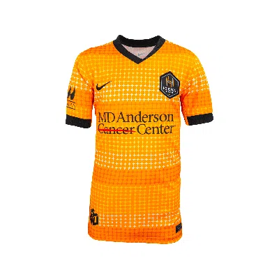 Nike Houston Dash 2025 Stadium Home Big Kids'  Dri-fit Nwsl Replica Jersey In Orange