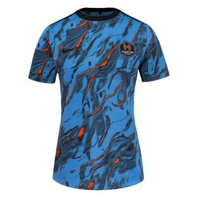 Nike Houston Dash 2025  Women's Nwsl Short-sleeve Pre-match Top In Red