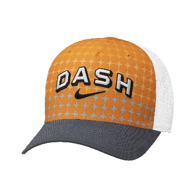 Nike Houston Dash  Unisex Nwsl Trucker Cap In White