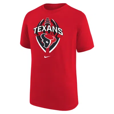 Nike Houston Texans Legend Icon Big Kidsâ  Dri-fit Nfl T-shirt In Red