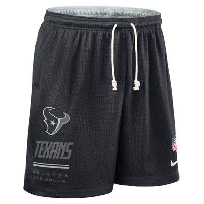 Nike Houston Texans Sideline Reversible  Men's Dri-fit Nfl Shorts In Blue