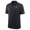 Nike Houston Texans Sideline Victory Stripe  Men's Dri-fit Nfl Polo