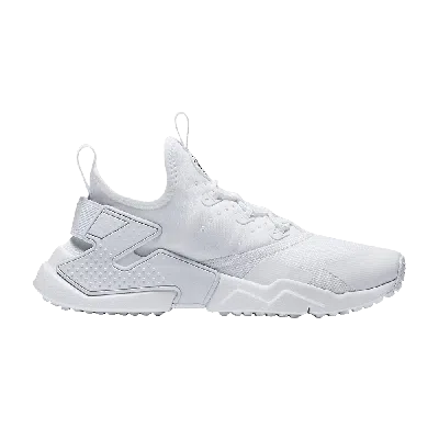Pre-owned Nike Huarache Drift Gs 'triple White'