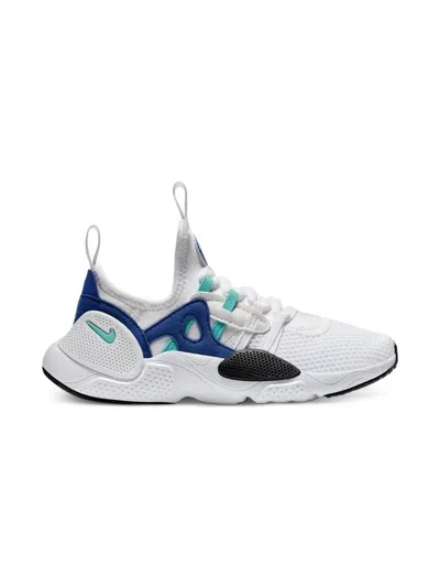 Nike Kids' Huarache E.d.g.e. Txt Bp "white/white/hyper Jade" Sneakers