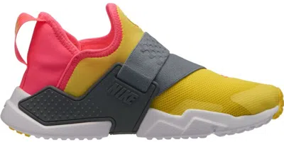 Pre-owned Nike Huarache Extreme Sneakers In Dynamic Yellow/racer Pink/cool Grey