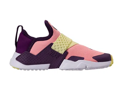 Pre-owned Nike Huarache Extreme Sneakers In Pink/citron/night Purple