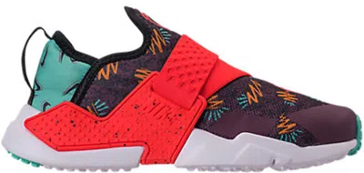 Pre-owned Nike Huarache Extreme What The 90s Sneakers In Bordeaux/bright Crimson/hyper Jade