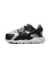 Nike Huarache Run "black/neutral Grey" Sneakers In Black