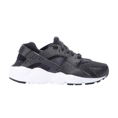 Pre-owned Nike Huarache Run Gs 'black White'