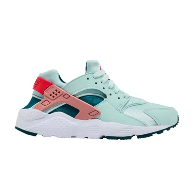Pre-owned Nike Huarache Run Gs 'jade Ice Red Stardust' | Blue | Kid's Size 4