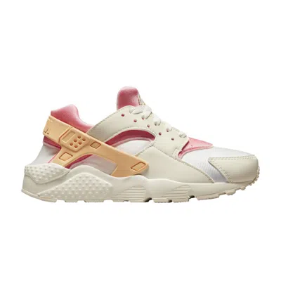 Pre-owned Nike Huarache Run Gs 'sail Coral Chalk' | Cream | Kid's Size 5 In White
