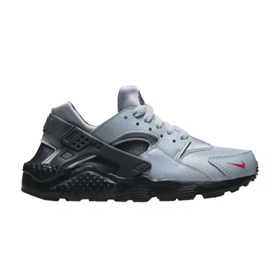 Pre-owned Nike Huarache Run Gs 'wolf Grey Black' | Kid's Size 6