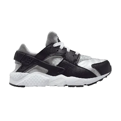 Pre-owned Nike Huarache Run Ps 'black Neutral Grey'