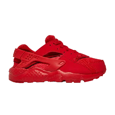 Pre-owned Nike Huarache Run Ps 'university Red'