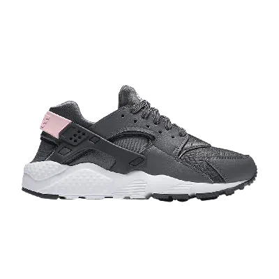 Pre-owned Nike Huarache Run Se Gs 'anthracite' In Grey