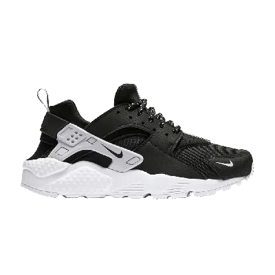 Pre-owned Nike Huarache Run Se Gs 'black'