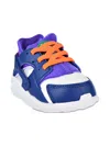 Nike Huarache Run "white/cone/gym Blue" Sneakers In Blue