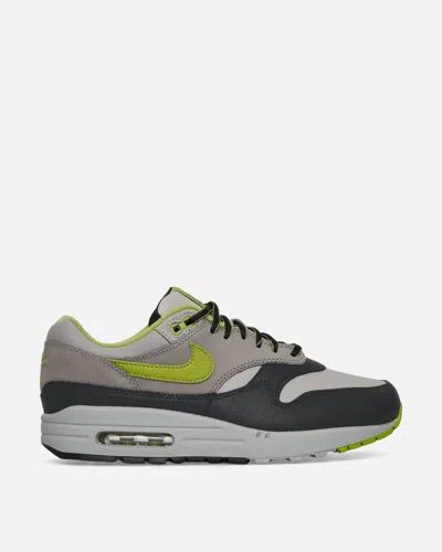 Nike Huf Air Max 1 Sneakers Anthracite / Pear / Medium Grey In Anthracite/pr-mdm Gry-flt Pwtr