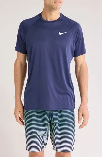 Nike Hydroguard Swim Shirt In Blue
