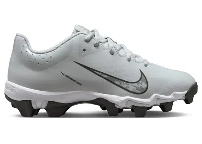 Pre-owned Nike Hyperdiamond 4 Keystone Iron Grey Sneakers In Pure Platinum/wolf Grey/white In Multi