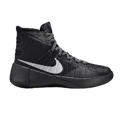 Pre-owned Nike Hyperdunk 2015 Gs 'black Metallic Silver'