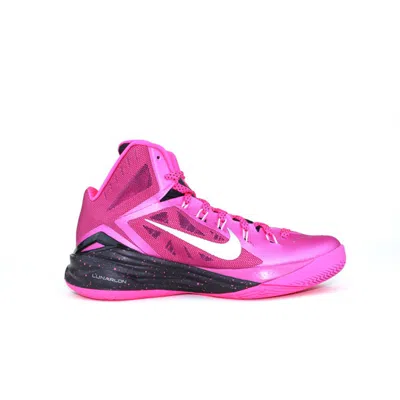Pre-owned Nike Hyperdunk Shoes Men Size 8 Pink Breast Cancer Awareness 653640-606