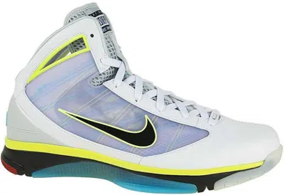 Pre-owned Nike Hyperize Men Can't Jump (billy Hoyle) Sneakers In White/black/neutral Grey