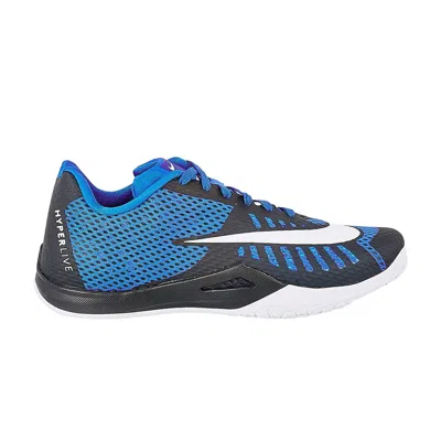 Pre-owned Nike Hyperlive 'black Blue' | Men's Size 8