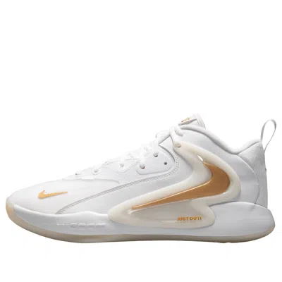 Nike Hyperset 2 'white Metallic Gold' In Multi