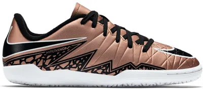 Pre-owned Nike Hypervenom Phelon Ii Ic Sneakers In Metallic Red Bronze/green Glow/black In Multi