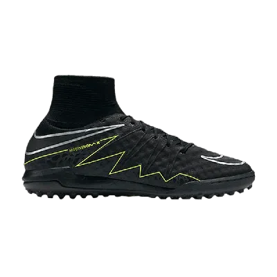 Pre-owned Nike Hypervenomx Proximo Tf Ps 'black Volt