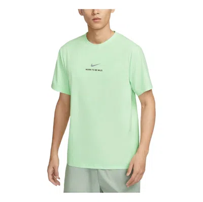 Nike Hyverse Dri-fit Uv T-shirt Asia Sizing 'vapour Green' In Multi