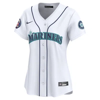 Nike Ichiro Suzuki Seattle Mariners Womenâs  Women's Dri-fit Adv Mlb Limited Jersey In White