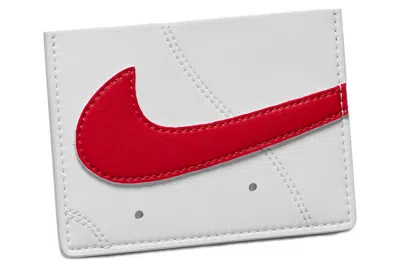 Pre-owned Nike Icon Air Force 1 Card Wallet Red