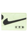 Nike Icon Air Max 90 Card Case In Barley Volt/sail/black