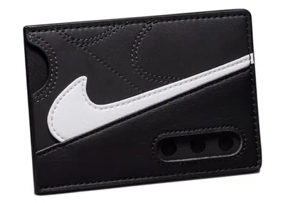 Pre-owned Nike Icon Air Max 90 Card Wallet In Black