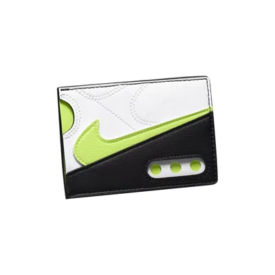 Pre-owned Nike Icon Air Max 90 Card Wallet 'neon' In White