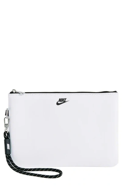 Nike Icon Blazer Wristlet In White/ Black