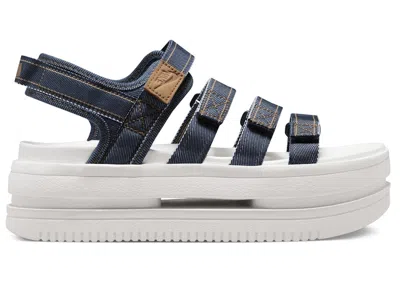 Pre-owned Nike Icon Classic Se (women's) Sneakers In Armory Navy Blue/sail/flax