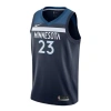 Nike Icon Edition Nba Sports Basketball Jersey Minnesota Timberwolves Butler No. 23 Large Deep Blue