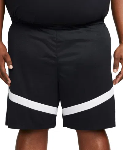 Nike Icon Men's Dri-fit Drawstring 8" Basketball Shorts In Black