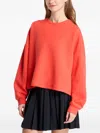 Nike Impossiblysoft Oversized Sweater In Red