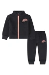 Nike Impressions Track Jacket & Joggers Set In Black